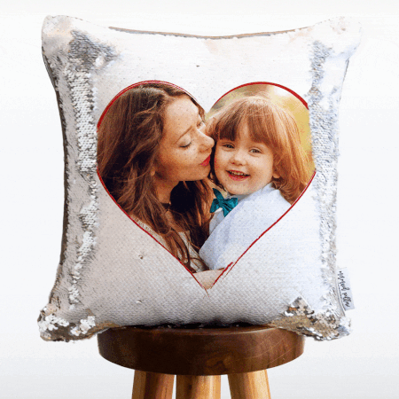 *Add Your Photo* Mother's Day Mermaid Pillow