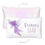 SOAR Fairy Pillow w/ Reversible Lavender Purple & Iridescent Sequins